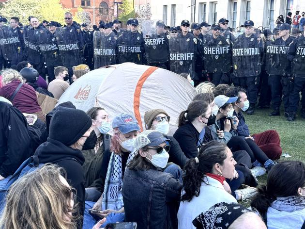 Columbia faculty, students continue protests; UCLA cancels classes after melee: Live updates