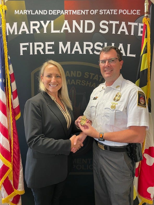 Maryland appoints longtime Hagerstown firefighter to state fire post