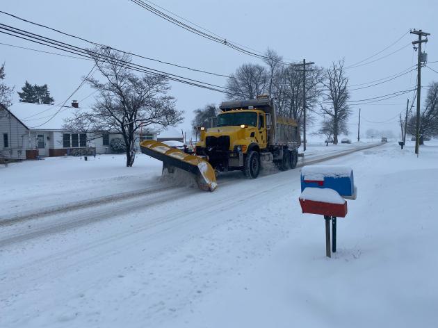 Is it going to snow in Washington County, MD, and Franklin County, PA?