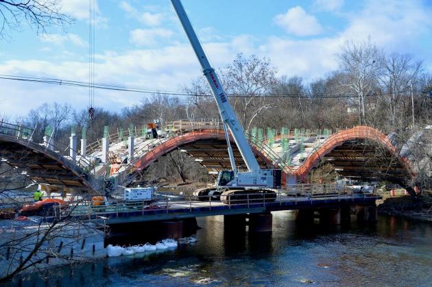 Historic Western Maryland bridge being rehabilitated