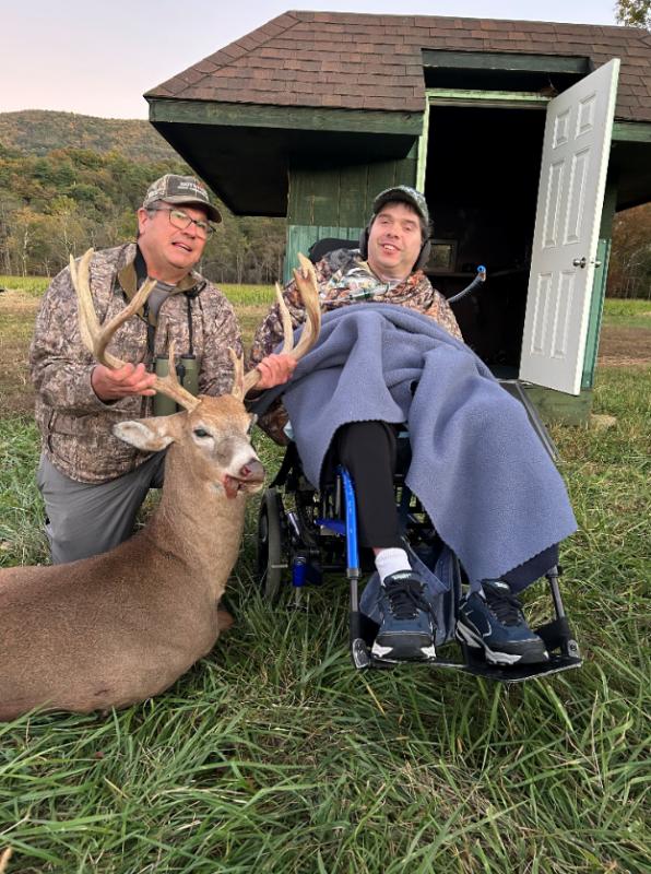 Franklin County hunter paralyzed from tree stand fall bags big buck